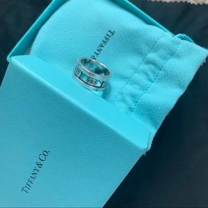 Tiffany 1837 sterling silver ring